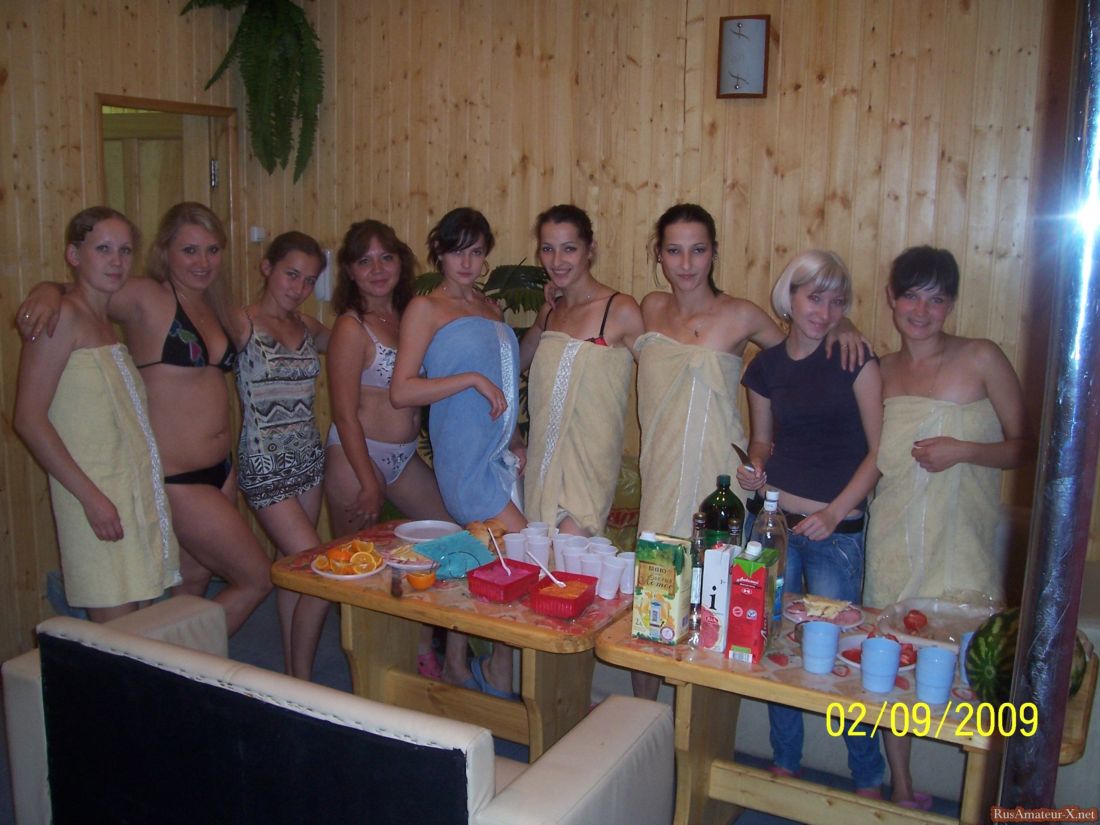 Девичник в сауне