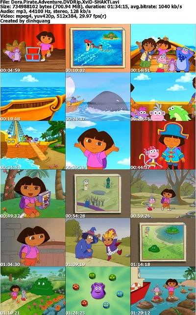 Dora Explorer Pirate Adventure Dvdrip Shakti Xvid 2002 Doras Screenshot Ru.