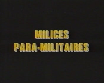 Milices Para-Militaires / Военизированные ополченцы