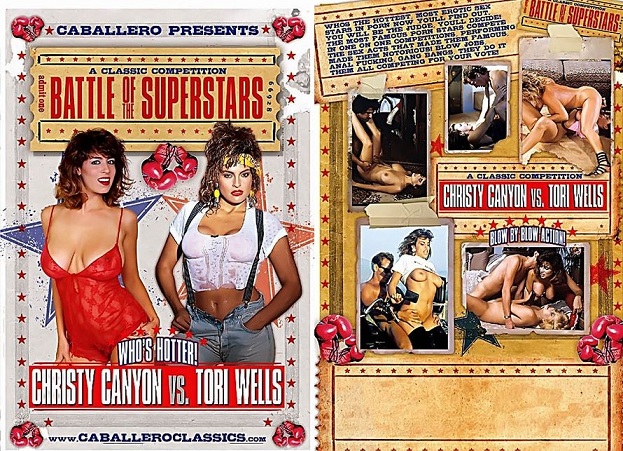 Battle Of Superstars: Christy Canyon Vs. Tori Wells / Батл порнозвезд.Christy Canyon Vs. Tori Wells
